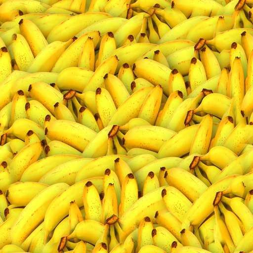 Yellow bananas is a royalty free texture in the category: seamless pot tileable food yellow pattern banana fruit
